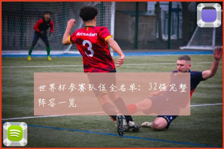 世界杯参赛队伍全名单:32强完整阵容一览